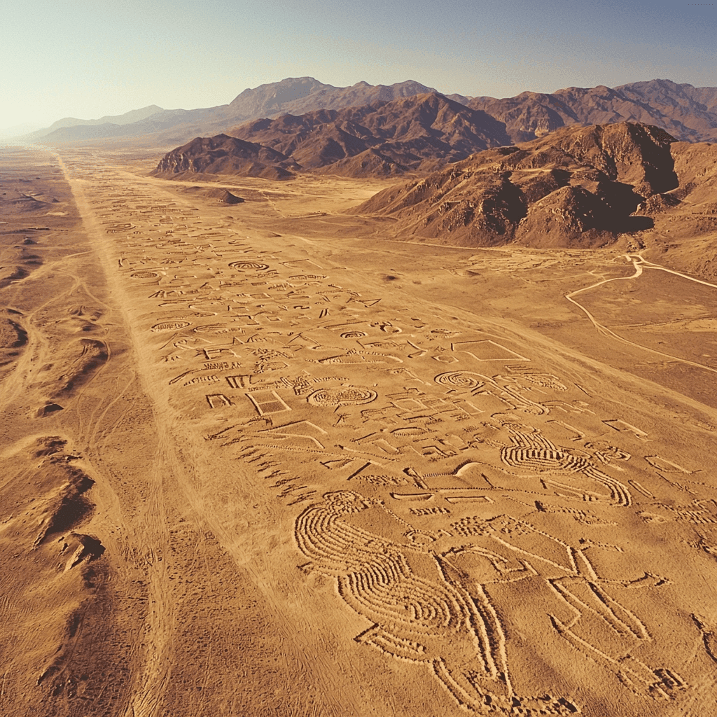 Nazca Lines - Peru Paint By Numbers