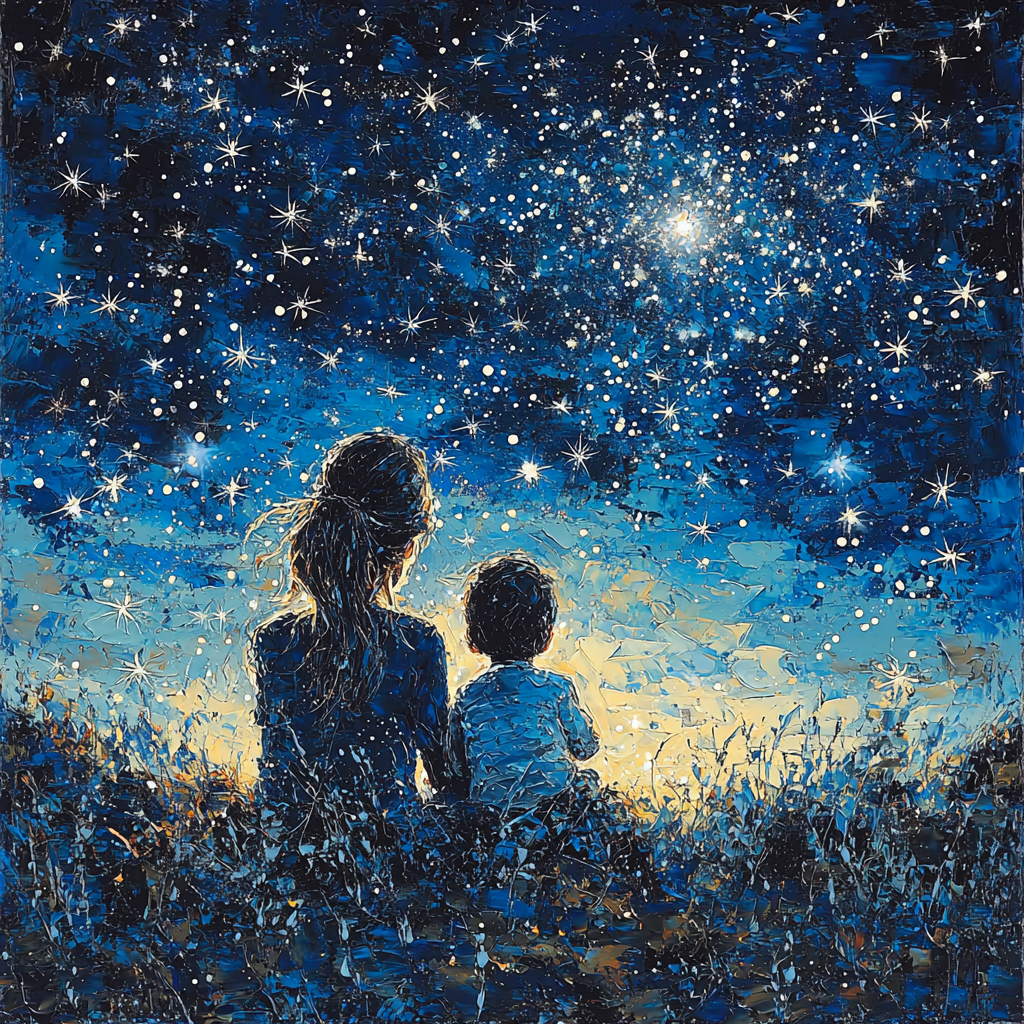 Guiding Stars Dreamscape Paint By Numbers Art