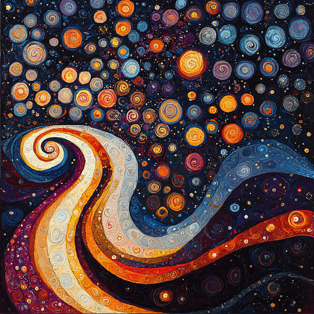 Gustav Klimt Inspired Emotional Whirlwind Paint By Numbers
