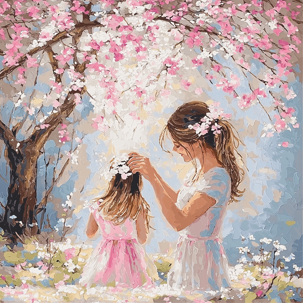 Blossoms Of Bonding DIY Paint By Numbers