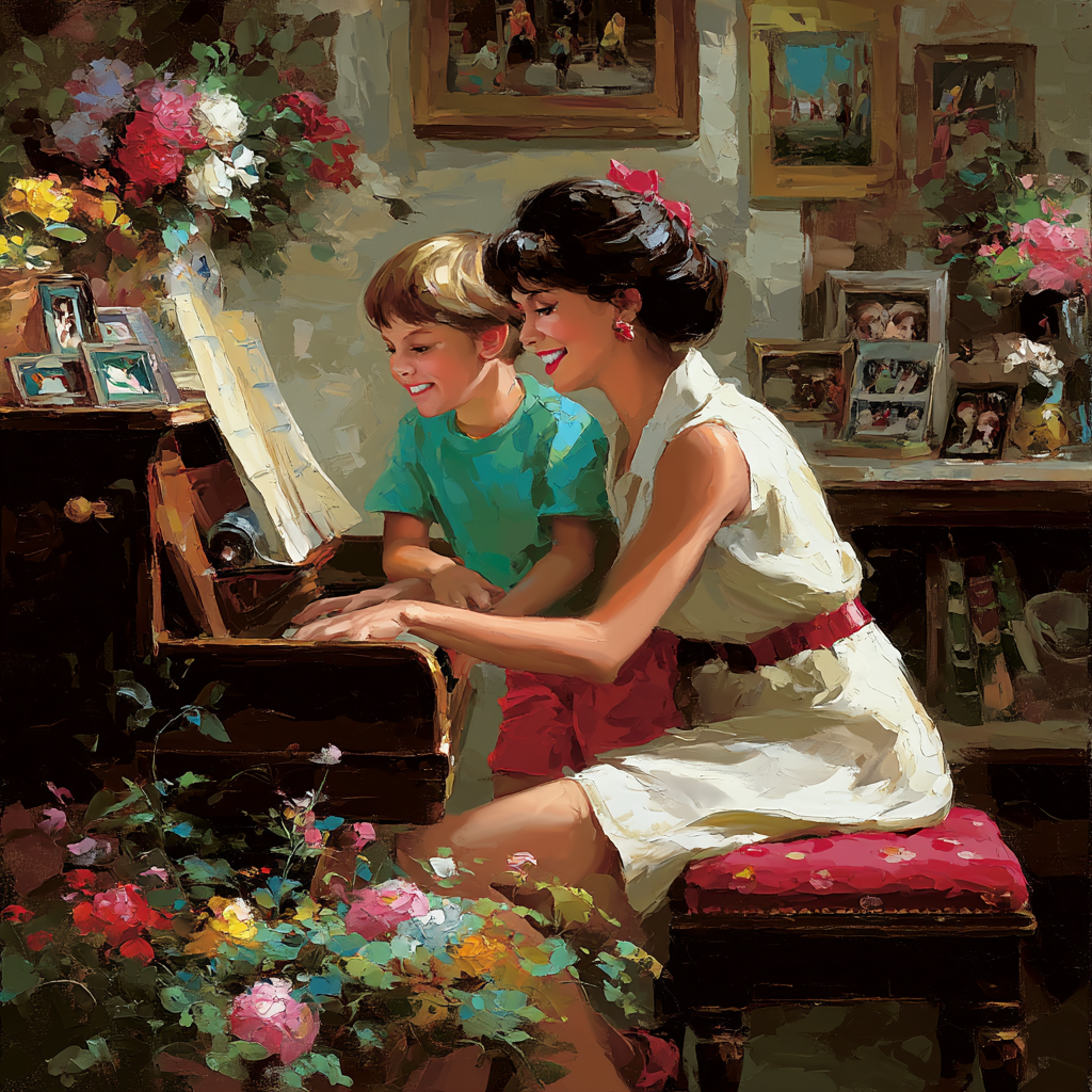 Love's Sweet Serenade Paint By Number