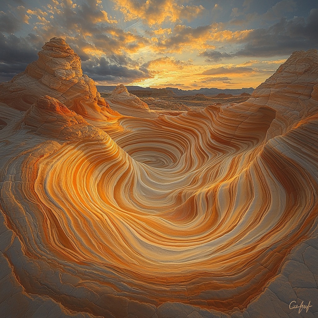 Coyote Buttes North DIY Paint By Numbers