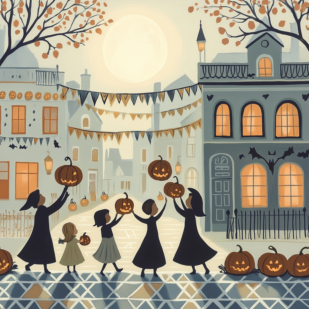 Moonlit Carousel Of Helpful Shadows Paint by numbers kits