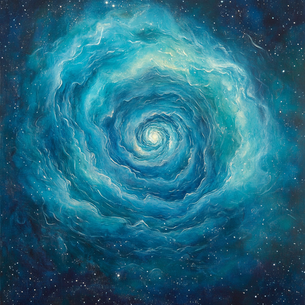 Michelangelo Inspired Celestial Labyrinth Painting by numbers kit