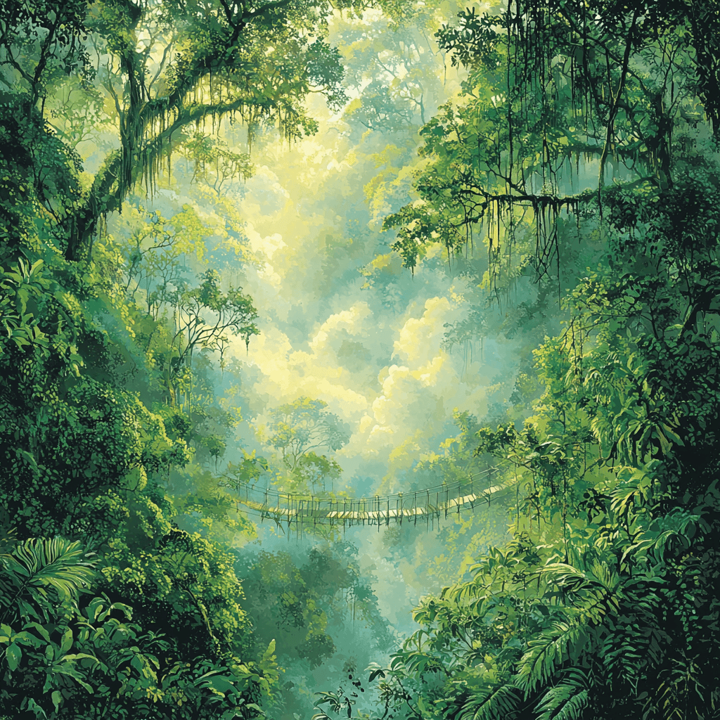 Monteverde Cloud Forest Reserve - Monteverde Paint By Numbers