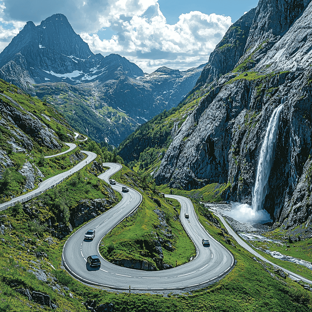 Trollstigen - Norway Number Painting