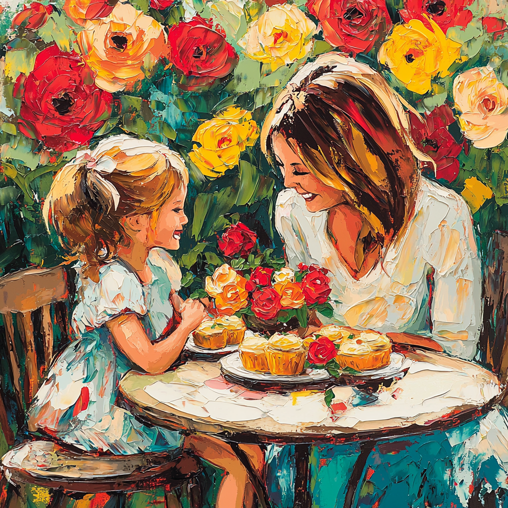 Mother’s Day Tea Party Paint By Number
