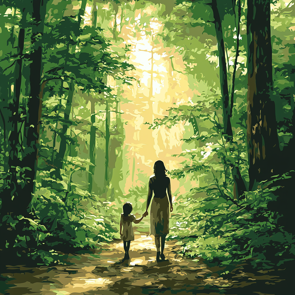 Into The Secret Woods DIY Paint By Numbers