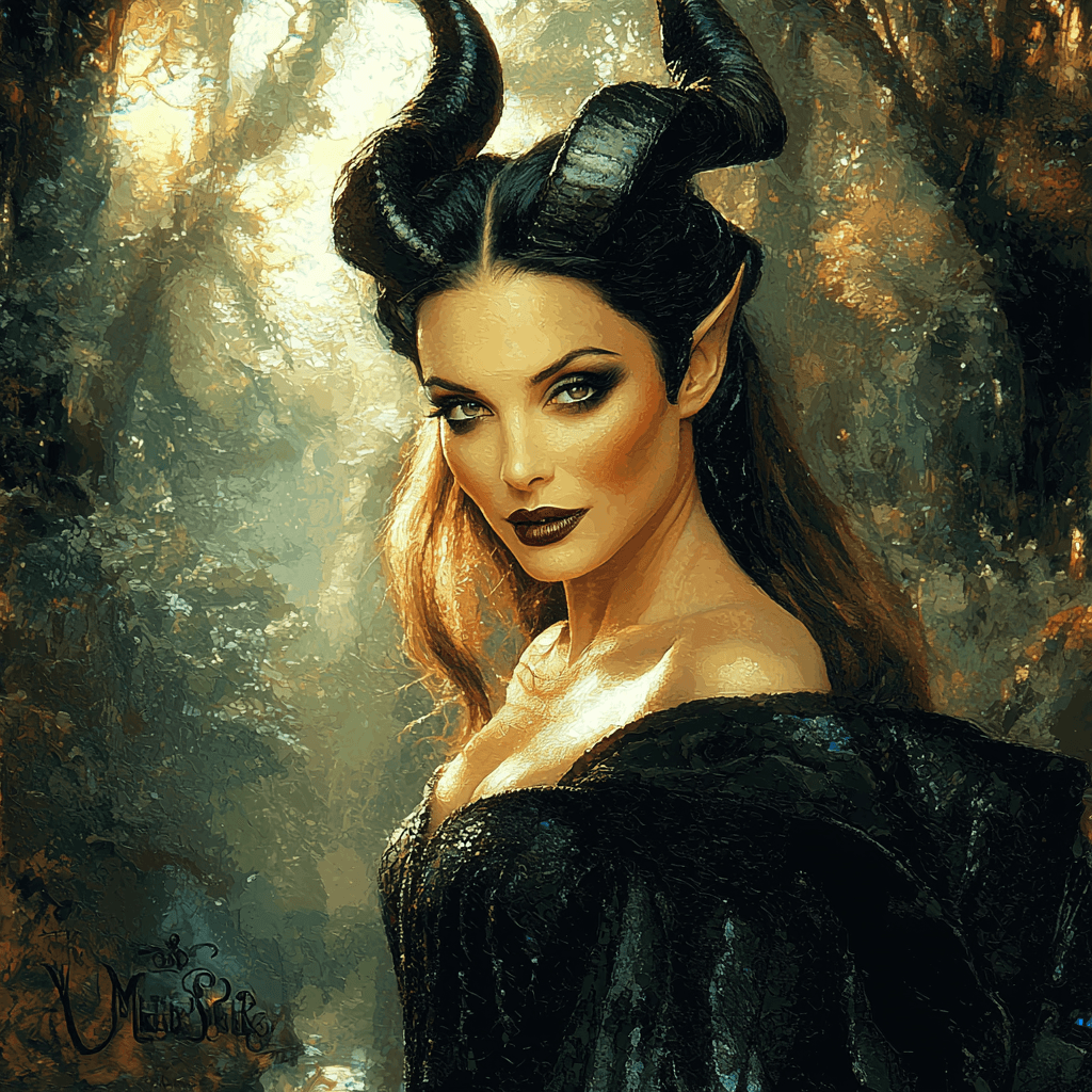 Angelina Jolie: The Bold Journey Of Maleficent Paint By Numbers