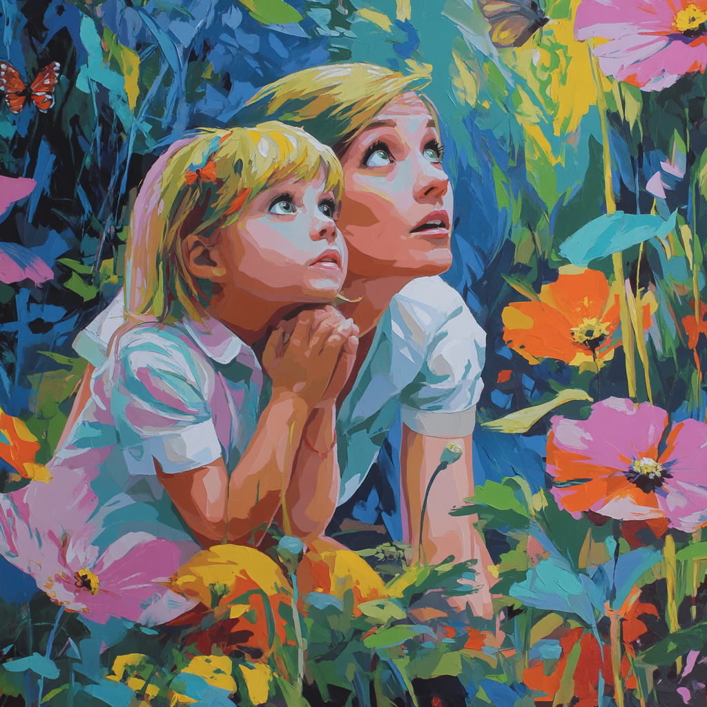 Dreams In The Garden Painting By Numbers Kit
