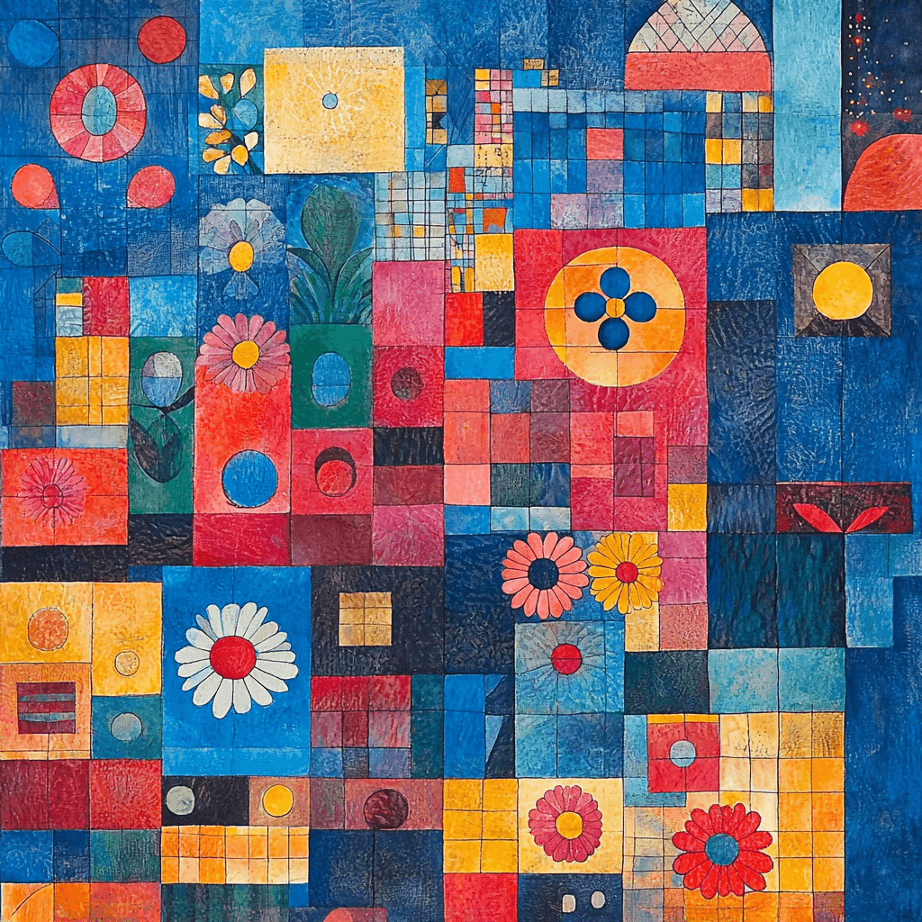 Klee Inspired Exploration Of Shapes Paint By Numbers Kits