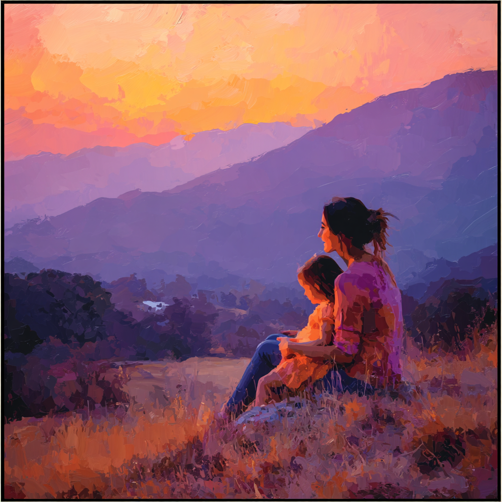 Sunset Storytime Painting Number Kit