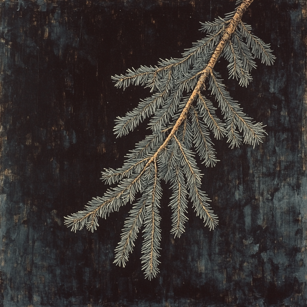 Caravaggio Inspired Cedar Limb paint by numbers