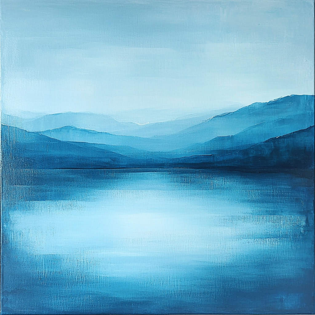 Mark Rothko Inspired Veil Of Tranquility Numbered Painting Kits