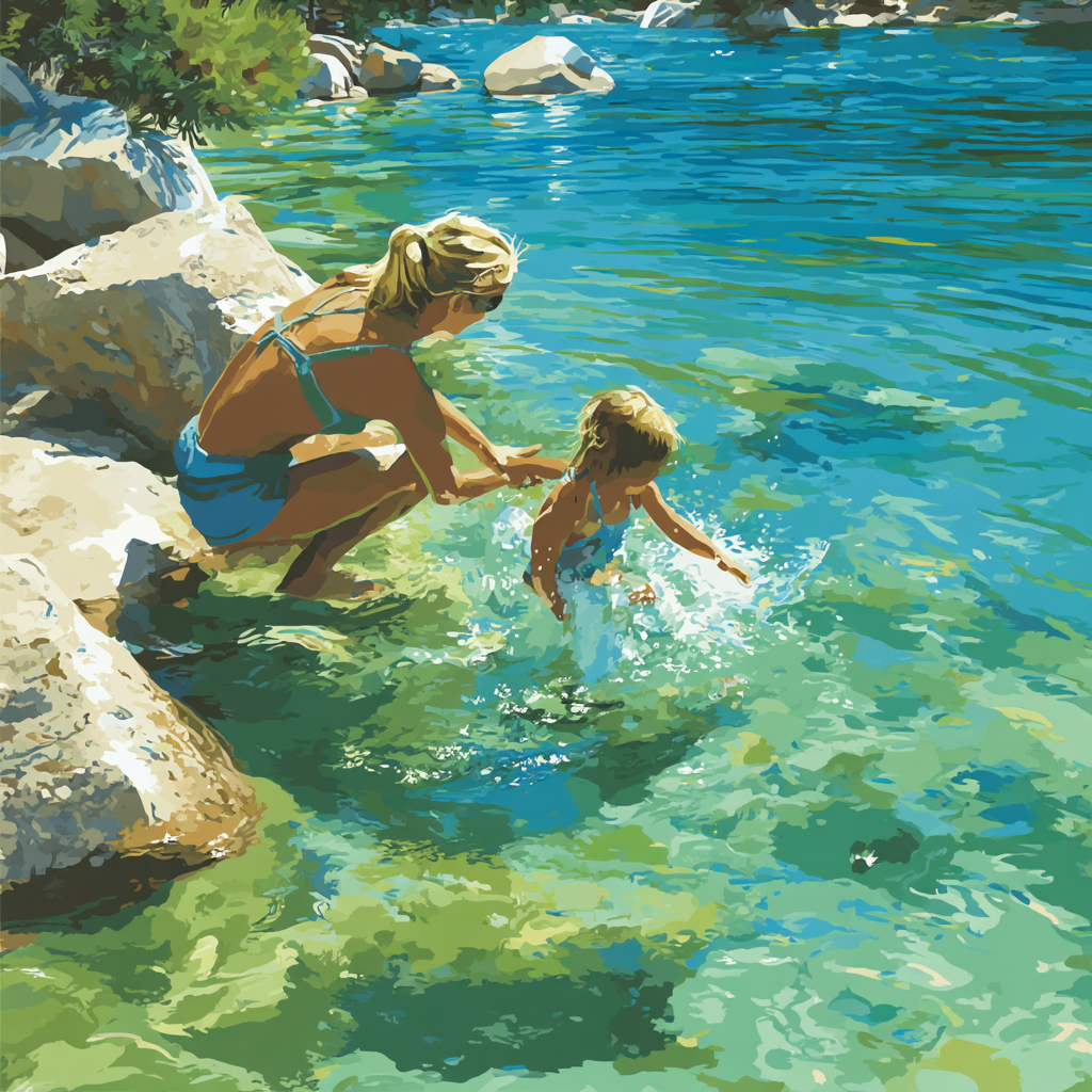 Ripple Of Laughter Paint By Number