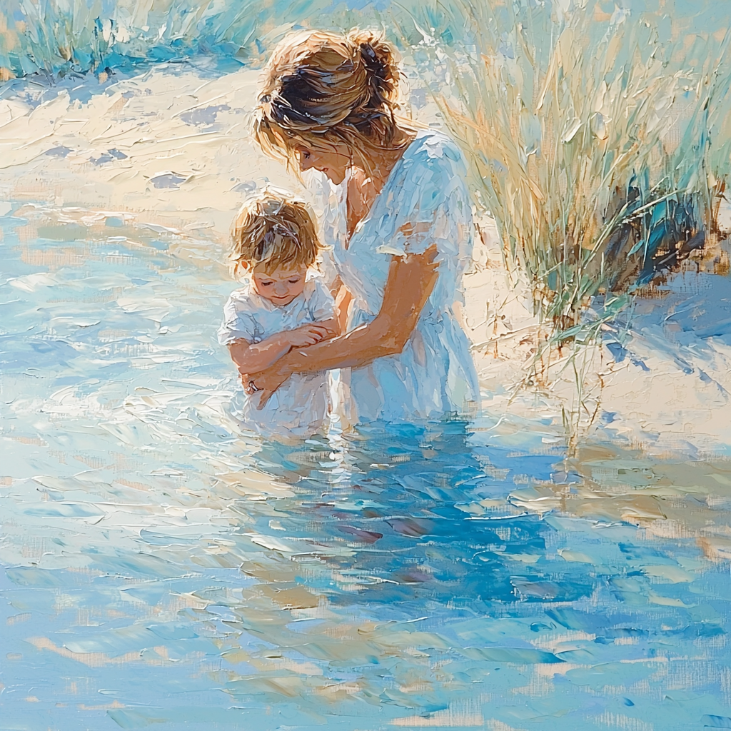 Waves Of Love And Care DIY Paint By Numbers