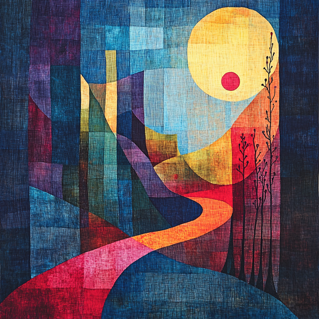 Paul Klee Inspired Song Of The Spectrum Numbered Painting Kits