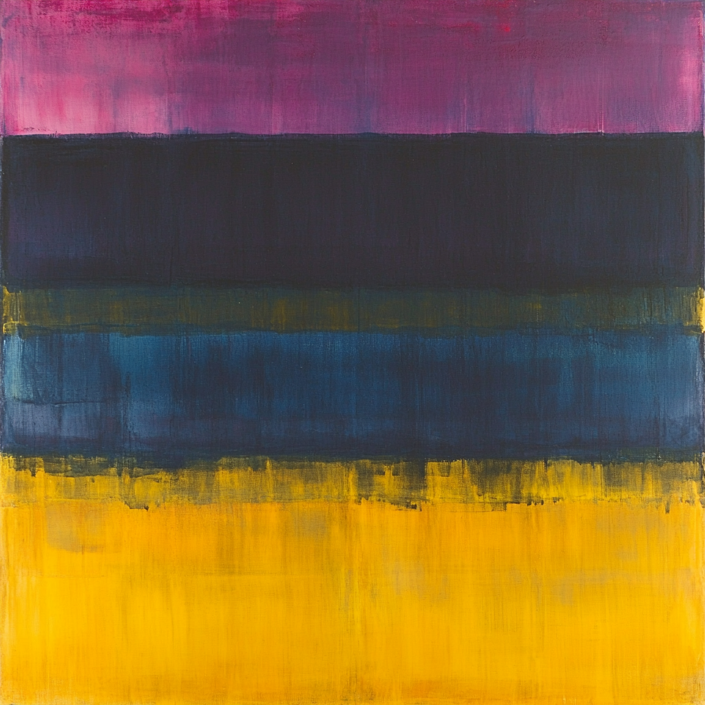 Mark Rothko Inspired Temporal Shift Painting By Numbers Kit