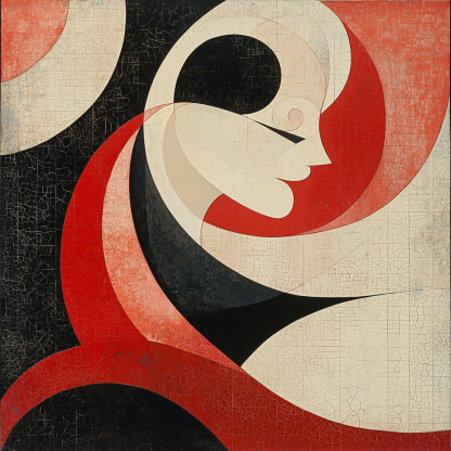 Kazimir Malevich Inspired Rhythm Of Form Paint By Numbers Art