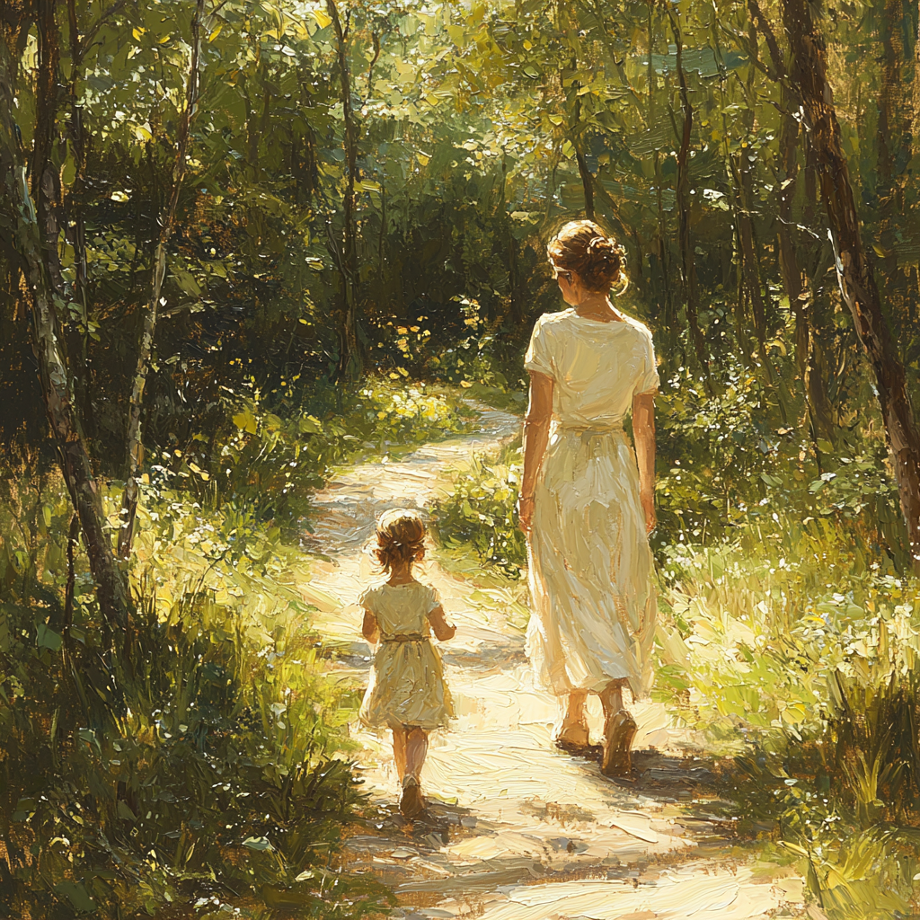 A Mother's Path Painting By Numbers Kit