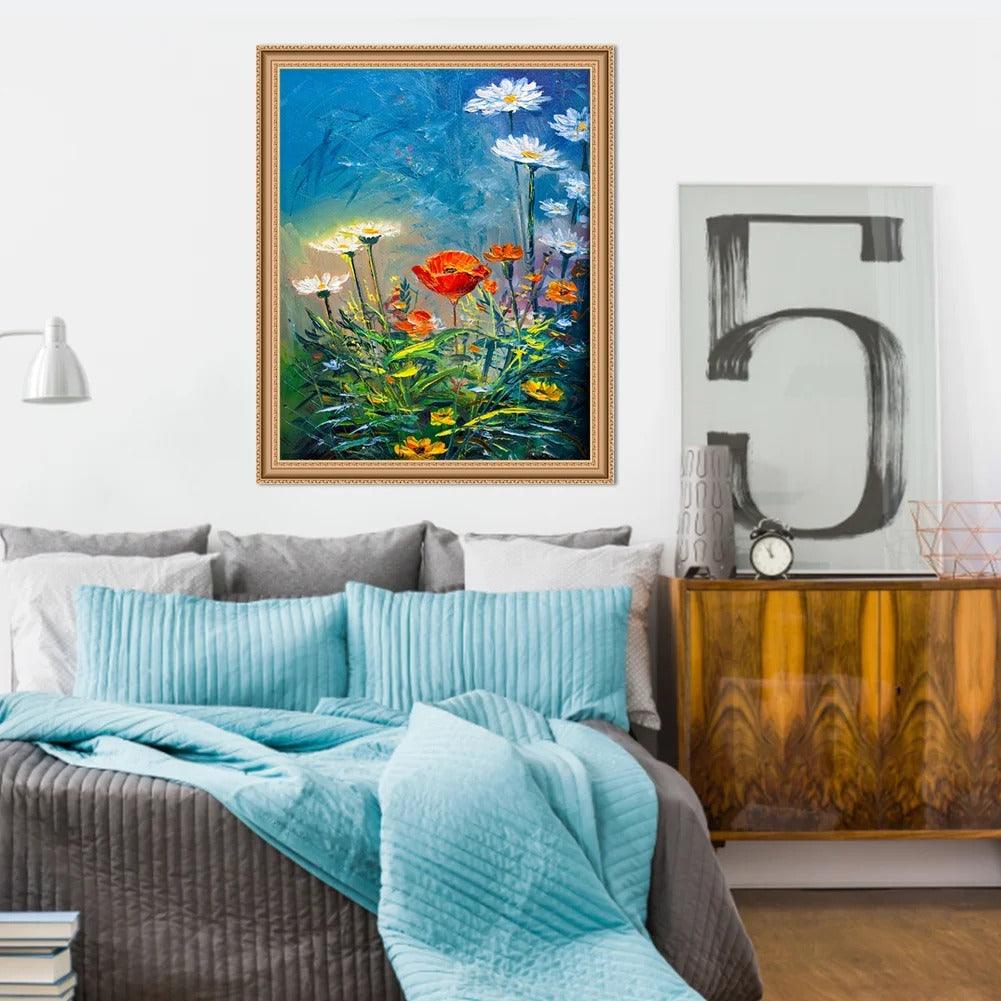 Pictures Frame For Paint By Numbers Acrylic Painting