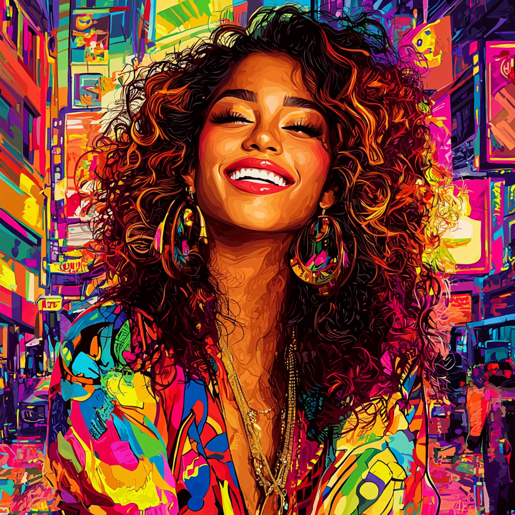 Zendaya: The Rising Star Shining Bright Numbered Painting Kits