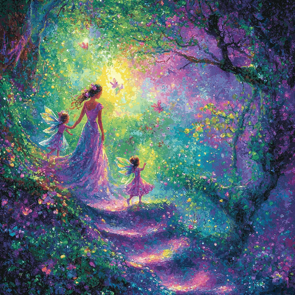 Mothers Are Magical Number Painting