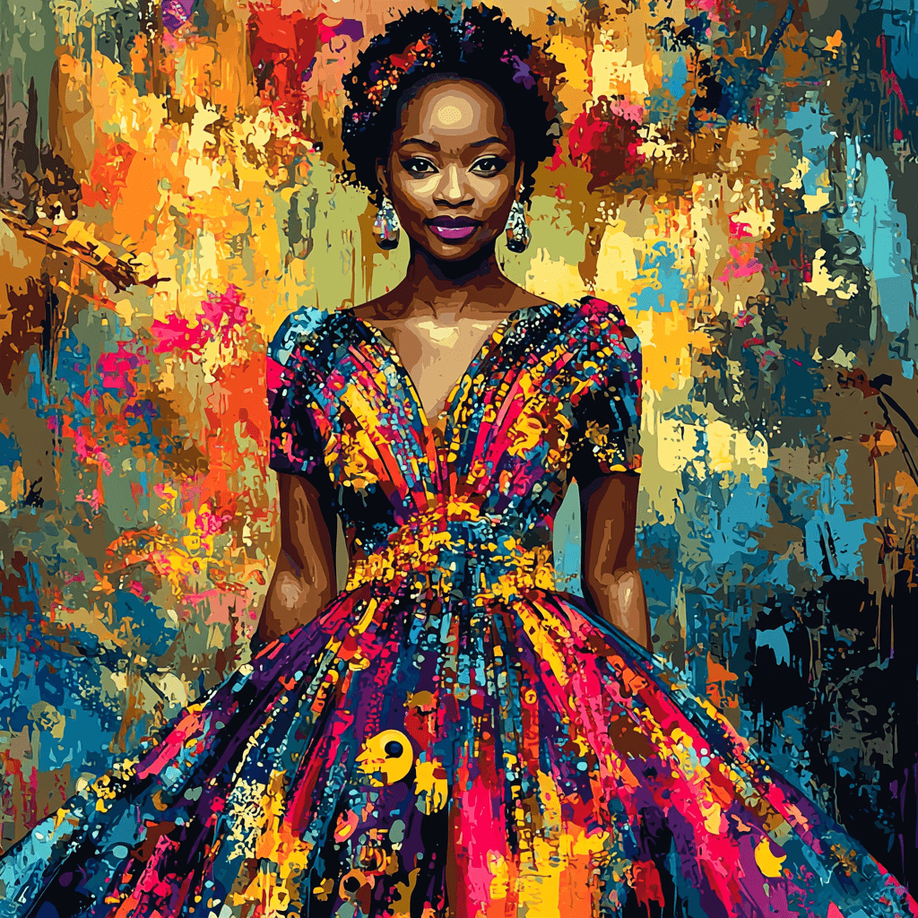 Lupita Nyong'o: The Resilient Beauty Of Cinema Number Painting