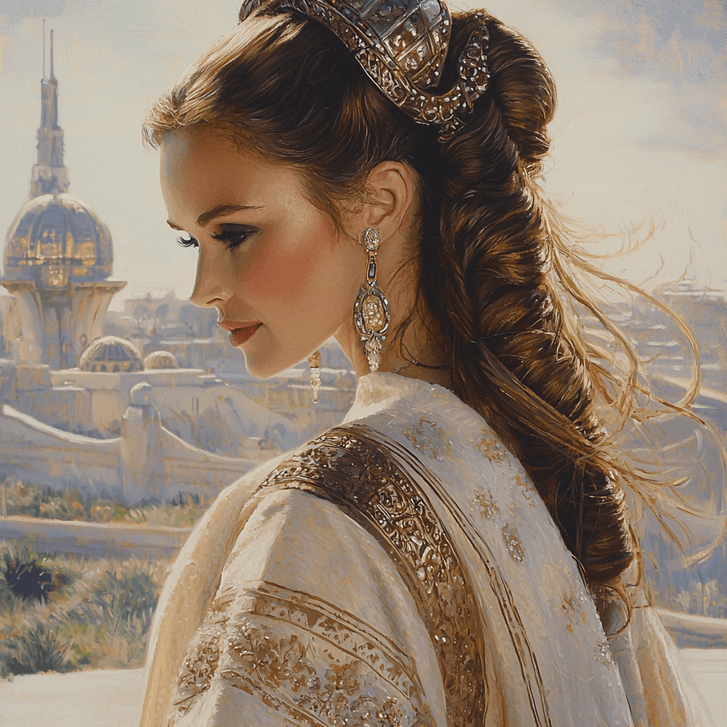 Natalie Portman: The Resilient Force Behind Padmé Paint By Number