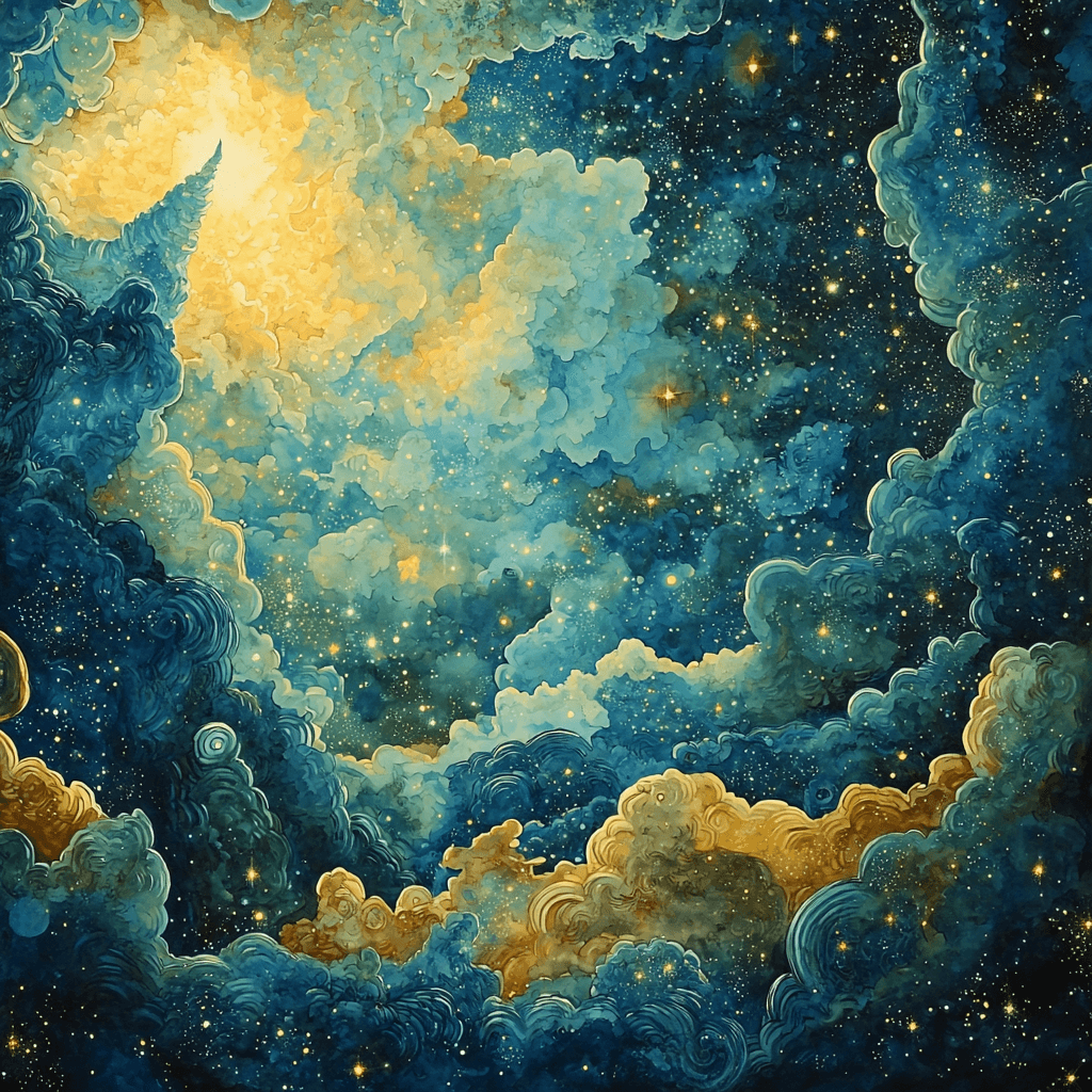 Max Ernst Inspired Whispers Of The Universe Painting By Numbers Kit