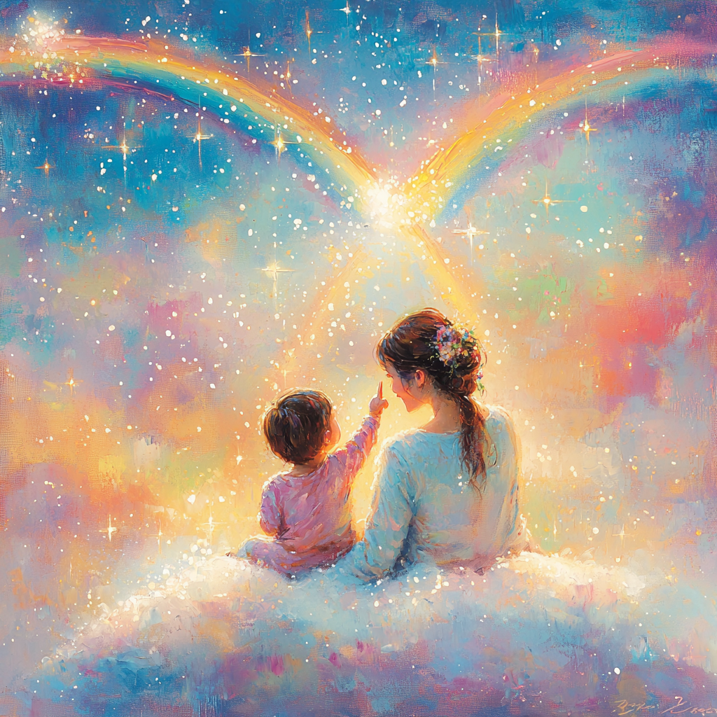 Dreams On A Cloud Number Painting