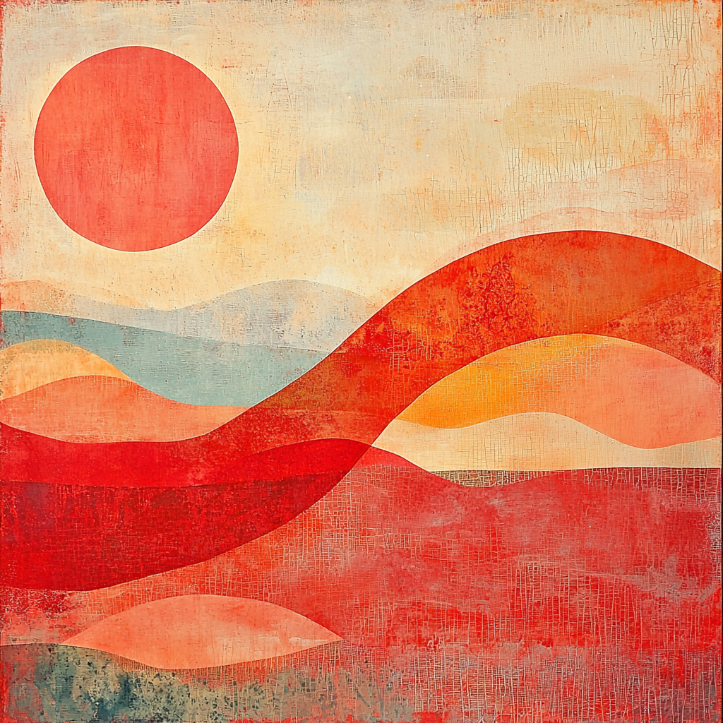 Paul Klee Inspired Dreamland Rhythms Painting Number Kit