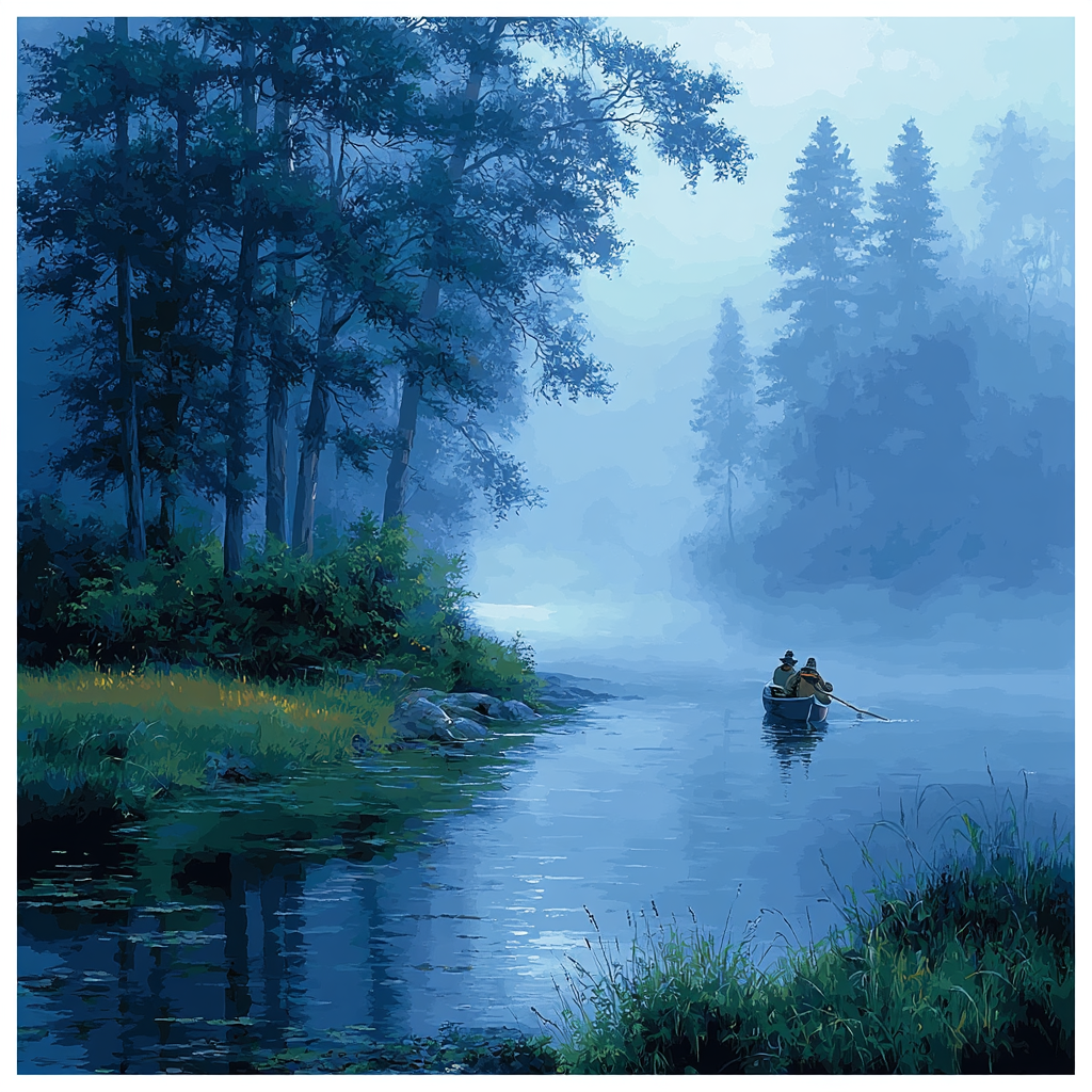 Gentle Waters Of Home Painting By Numbers Kit