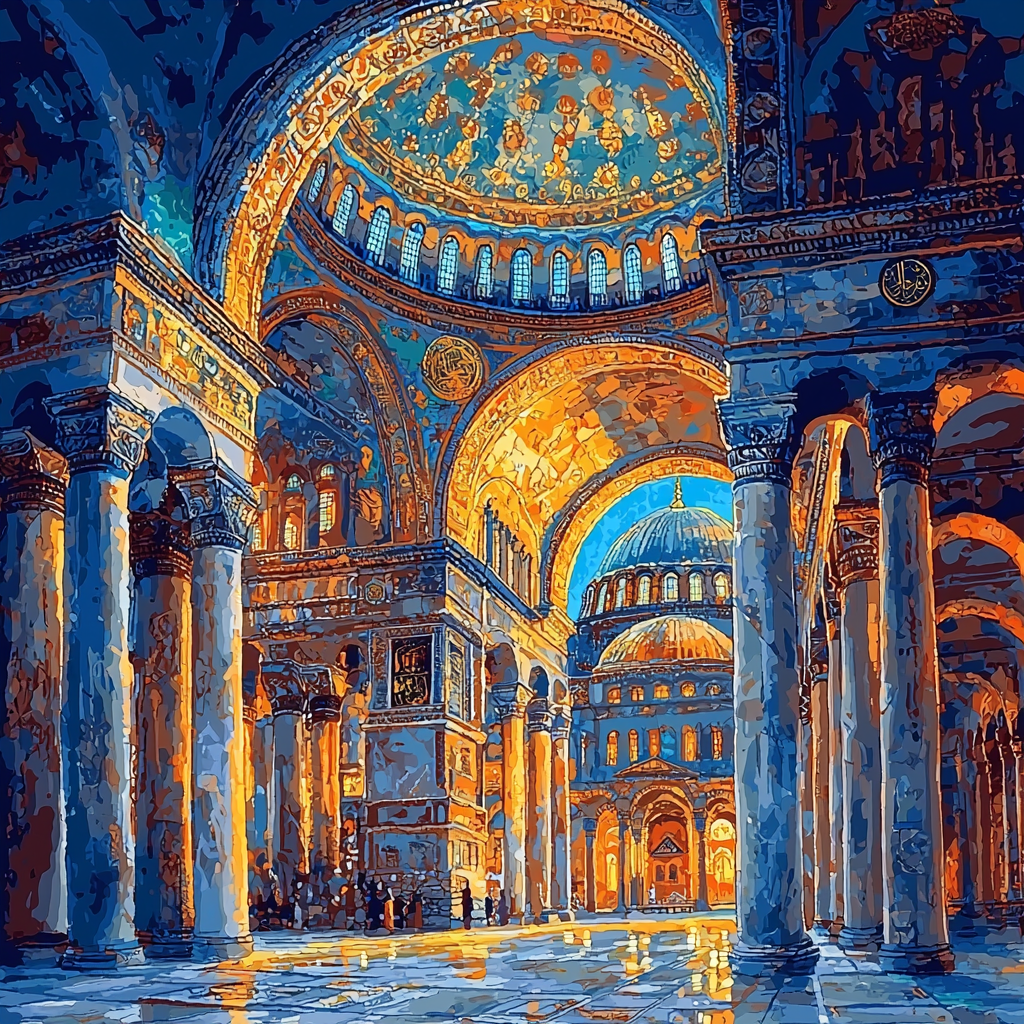 Hagia Sophia Paint By Numbers Kits