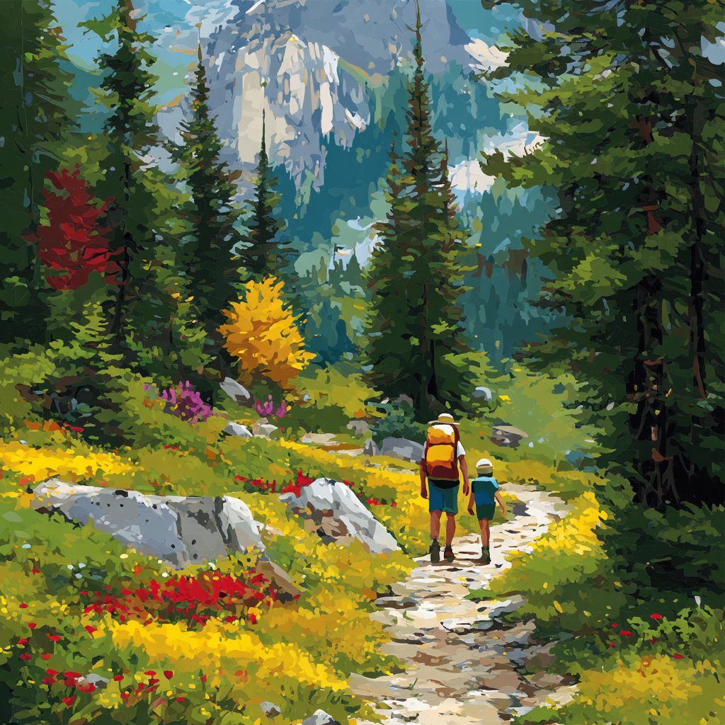 A Day In Nature DIY Paint By Numbers