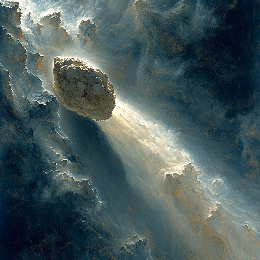 Michelangelo Inspired Comet Stonefire Wake DIY paint by numbers