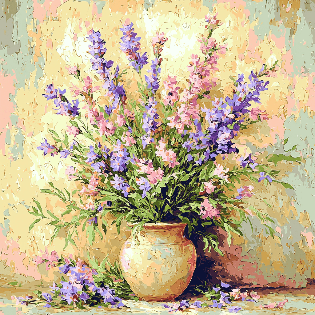 Vincent Van Gogh Inspired Floral Requiem Paint By Numbers Art