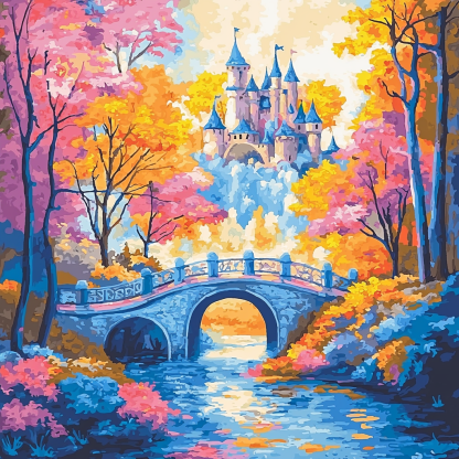 A Moment Of Magic Numbered Painting Kits