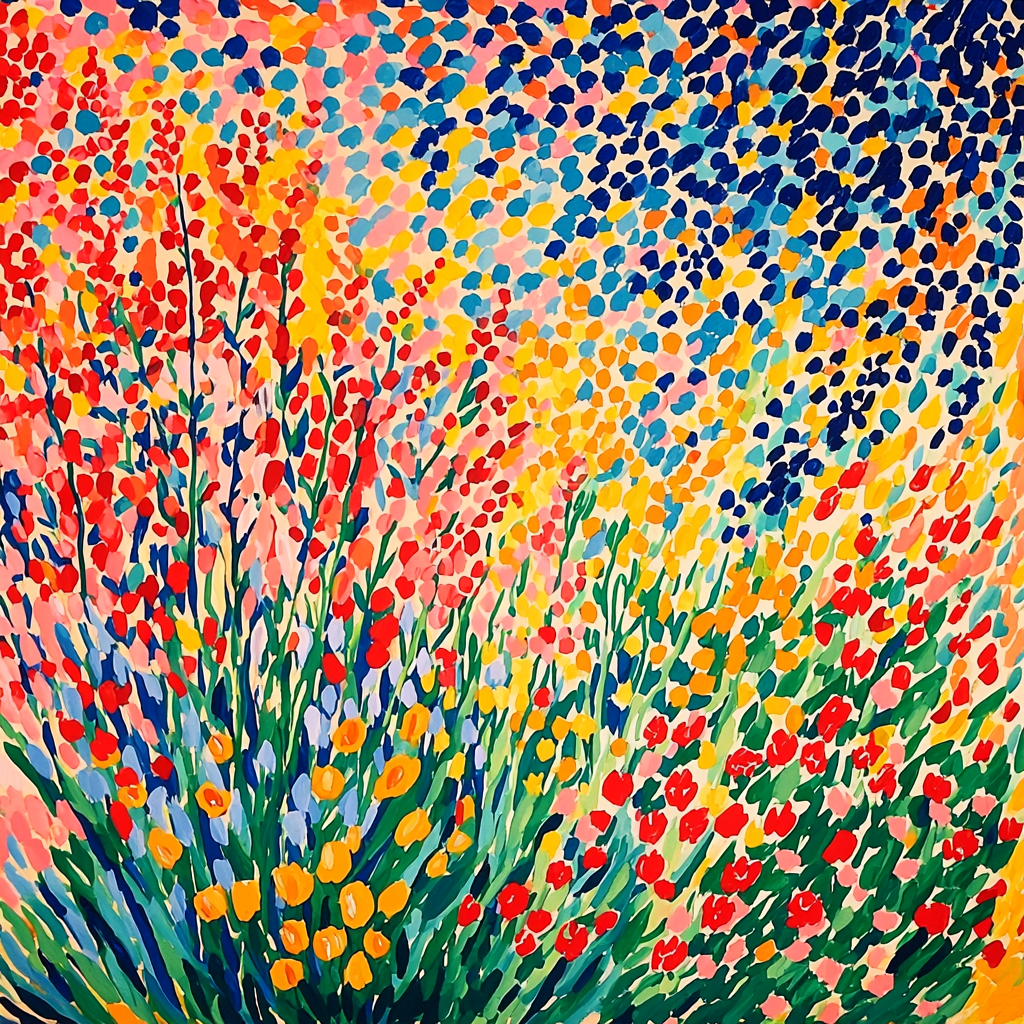 Henri Matisse Inspired Radiant Meadows Painting Number Kit