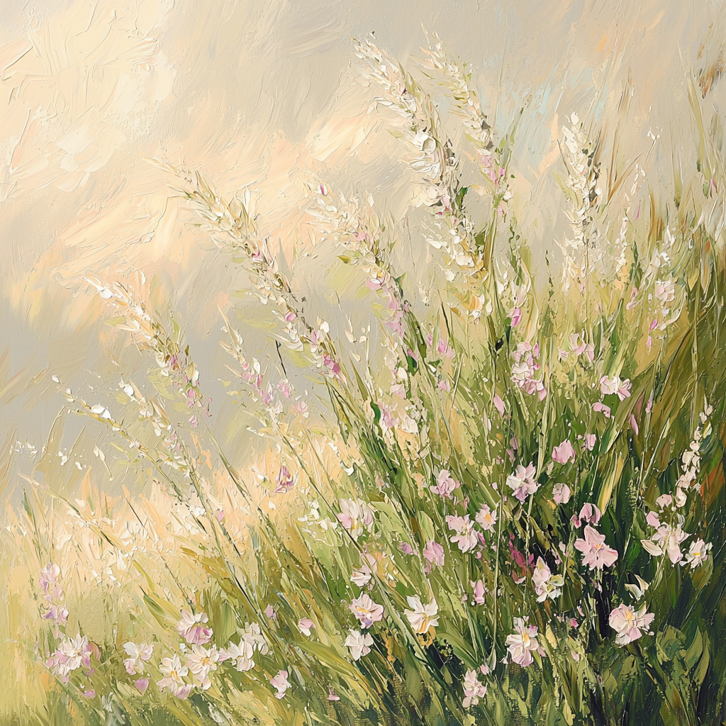 Leonardo Da Vinci Inspired Swaying Meadows Paint By Number