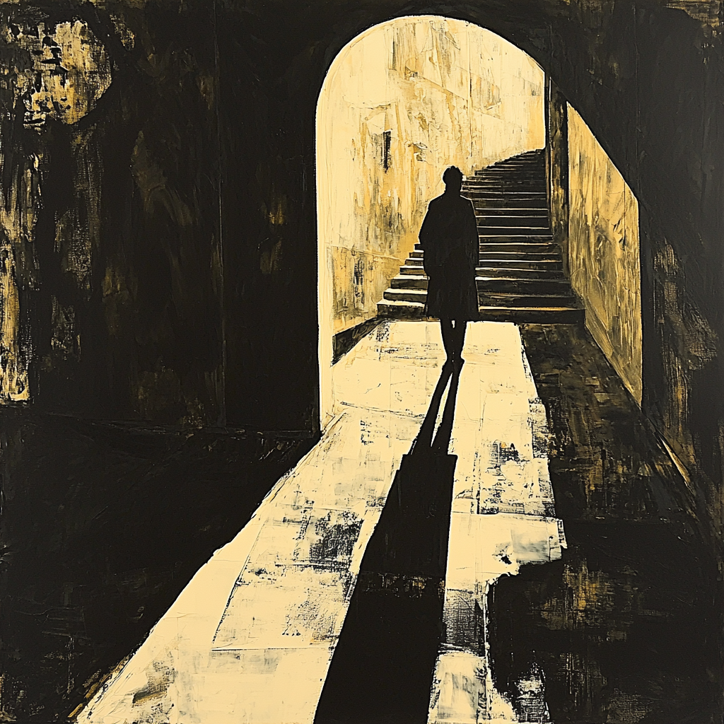 Caravaggio Inspired Ephemeral Shadows DIY Paint By Numbers