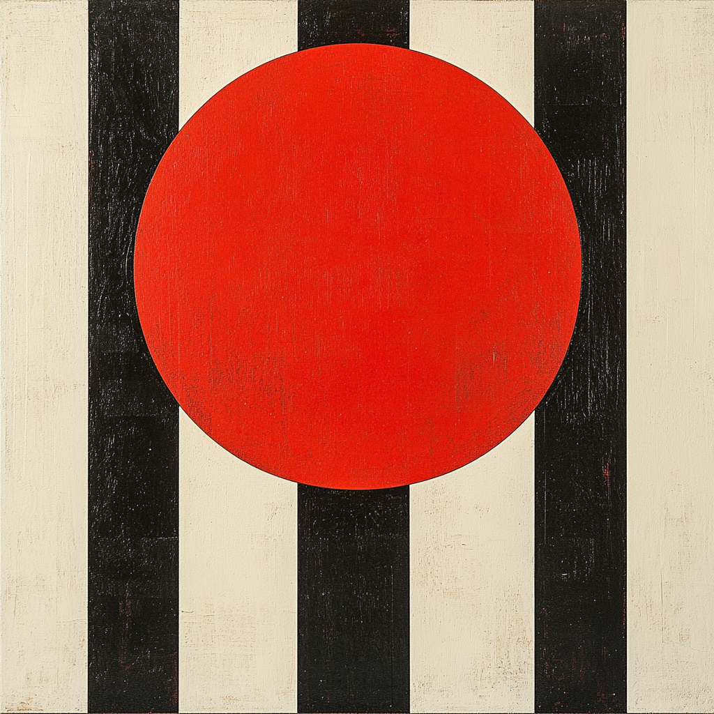 Kazimir Malevich Inspired Suprematist Orbit paint by number