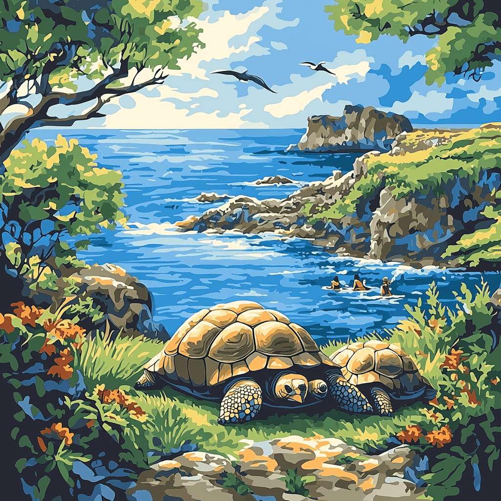 The Galápagos Islands Paint By Number