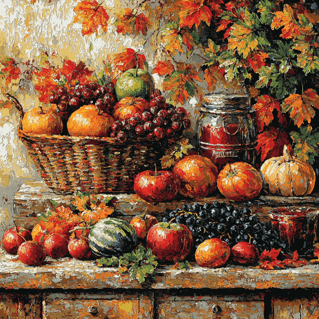 Paul Cézanne Inspired Rustic Harvest Paint By Numbers