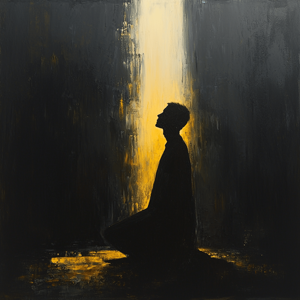 Caravaggio Inspired The Silent Plea Number Painting