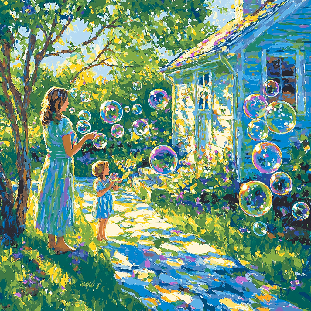 Sunlit Laughter Paint By Number