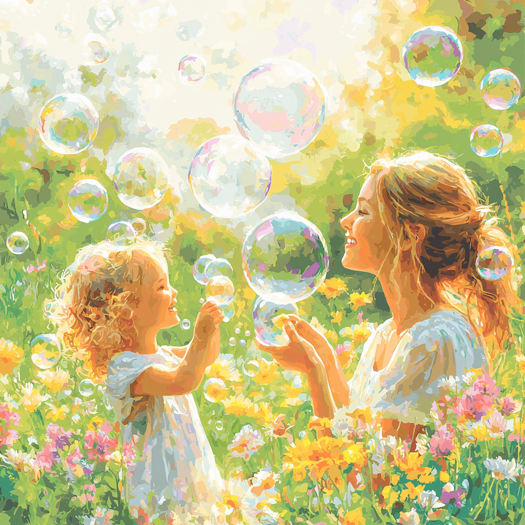 Bubbles Of Love Paint By Numbers Kits