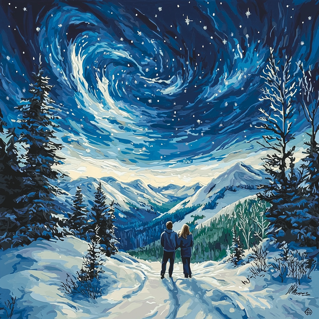 Starry Night Stories Numbered Painting Kits