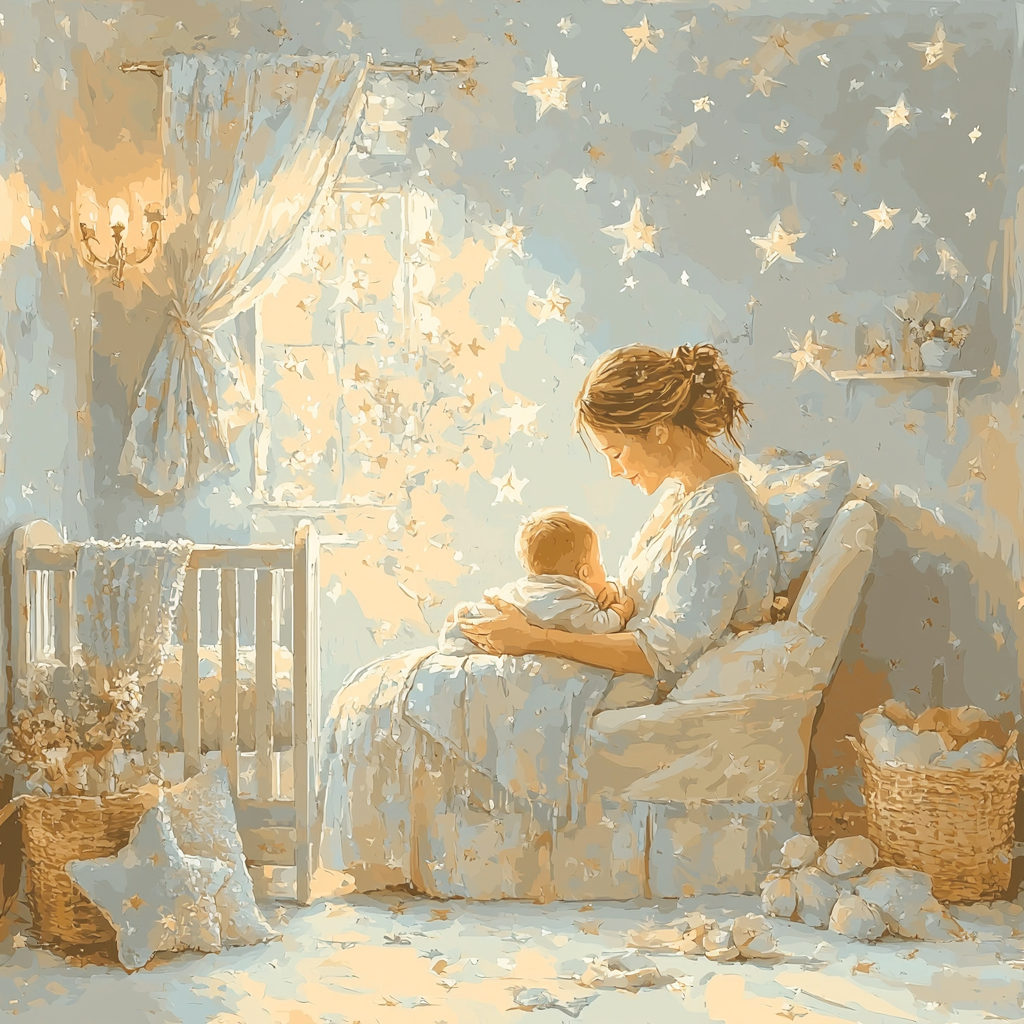 Lullabies And Dreams DIY Paint By Numbers