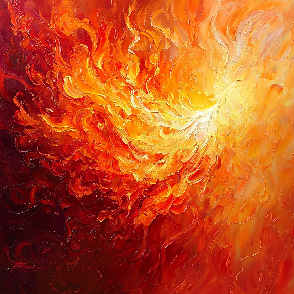 Michelangelo Inspired Eternal Flame Paint By Numbers Kits